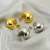 Wholesale 1 Pair Elegant Water Droplets Polishing Plating 304 Stainless Steel 18K Gold Plated Ear Studs