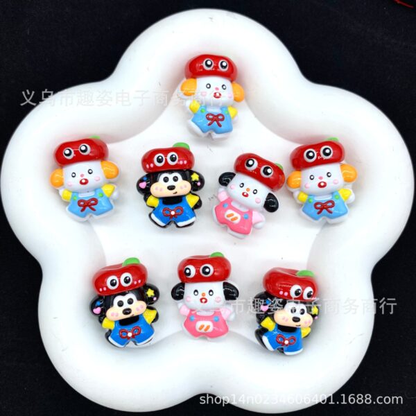 Wholesale Cute cartoon dog beaded bracelet