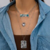 Wholesale Western style turquoise necklace