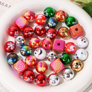 Wholesale Christmas Beaded DIY Mobile Phone Charm