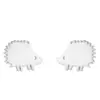 PVD Coated 18K Gold Real Gold Plated Hedgehog 304 Stainless Steel Fashion Waterproof Non Tarnish Ear Studs