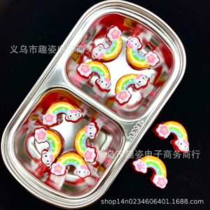 Wholesale Cartoon Rainbow Heavy Oil Beads