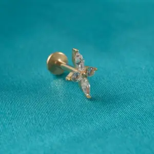 #7 Gold / Rod Thickness * Rod Length 1.2x8mm