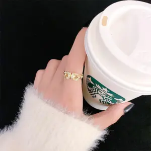 J01 Copper Gold Plating / Adjustable Opening