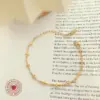Wholesale PVD Coated Real Gold Plated 18K Gold Geometric 304 Stainless Steel Fashion Waterproof Non Tarnish 304 Stainless Steel Bracelets