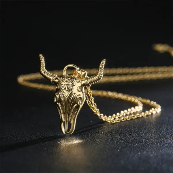 Wholesale Fashion Geometric Copper Pendant Necklace In Bulk