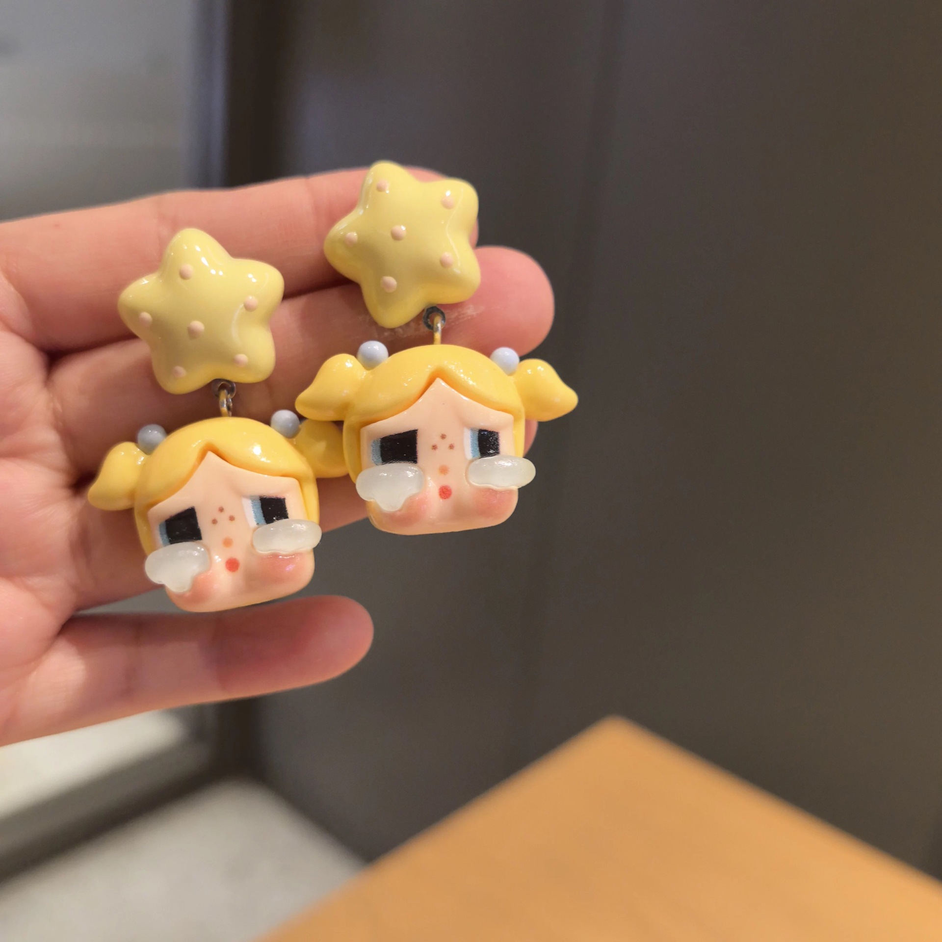 Wholesale Cartoon creative funny trendy earrings