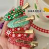 oly-7129fdb9598bf72506ba2893c924e00f Wholesale Candy Christmas Socks Elk English Letter Hair Clip