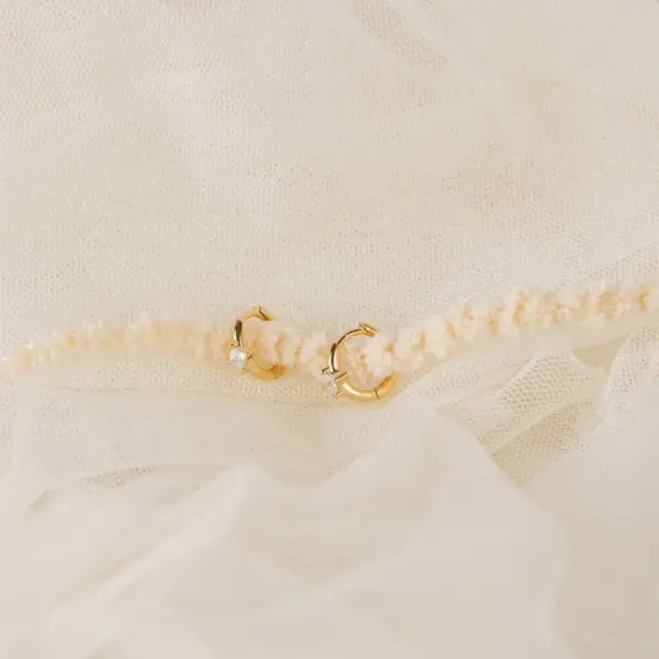 Wholesale 1 Pair Simple Style Square Plating Inlay Copper Zircon Gold Plated Earrings