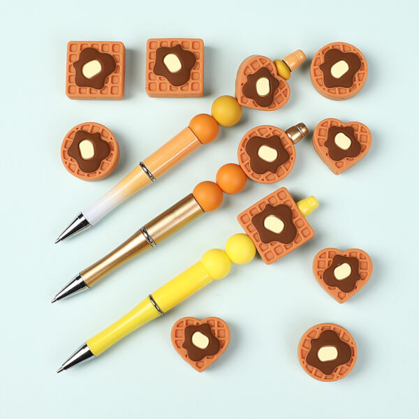 Wholesale Biscuit silicone beads