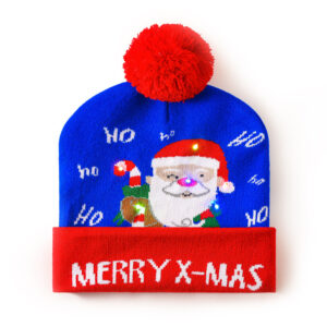 Royal blue santa hat
