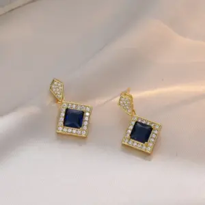 E291 Zircon Earrings