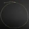 Wholesale Jewelry Simple Style Solid Color 304 Stainless Steel Gold Plated Necklace