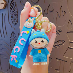 Labubu little sheep-blue hat