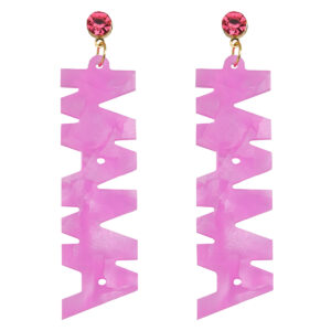 Style six: purple acrylic