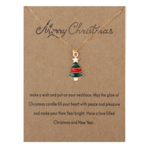 6291 Christmas Tree Gold Card