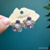 Wholesale original design real gold plating Earrings