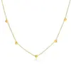 Wholesale Simple Style Heart Shape Stainless Steel Titanium Steel Plating Necklace 1 Piece