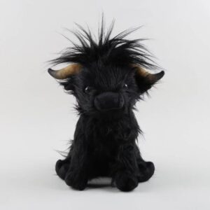 Black long-haired cow / Height: 28cm weight 1 60-170g