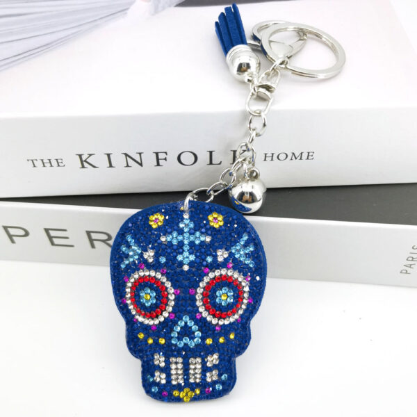 oly-716be9cb4853d8e1f7c9f6f1ac25ead9 Wholesale Diamond studded punk ghost head key
