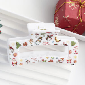 8.5 Cube-Christmas Snowman White