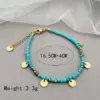 Wholesale IG Style Casual Round 304 Stainless Steel Natural Stone Labradorite Gold Plated Bracelets In Bulk