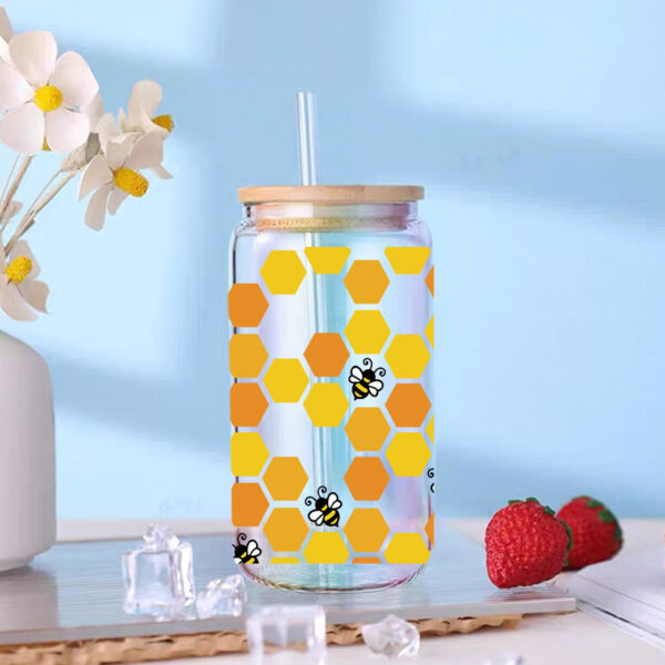 Wholesale New Cartoon printing UV Cup sticker crystal logo pattern 23 cmX11cm in stock