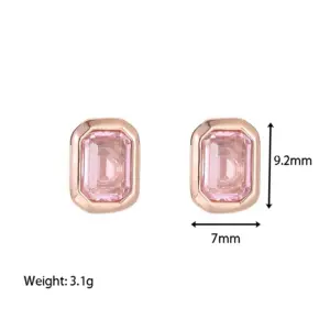 14K Gold-Pink diamond