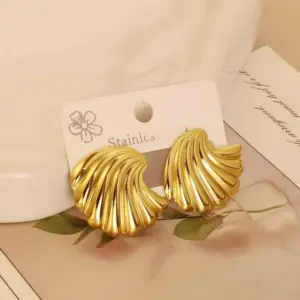 Gold Earrings013 / 18k