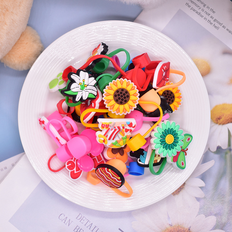 Wholesale Cartoon Cute Straw Cover