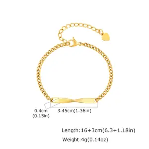 Gold / Women's model, chain width 3MM
