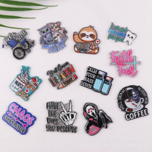 Wholesale New loose powder cartoon organ medical White tooth bag jewelry acrylic pin cute DIY patch accessories