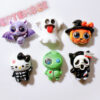 Wholesale resin diy accessories handmade material shoes flower halloween ghost