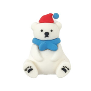 Christmas [Polar Bear] Blue Scarf