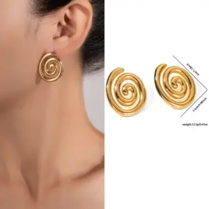 Disc Earrings