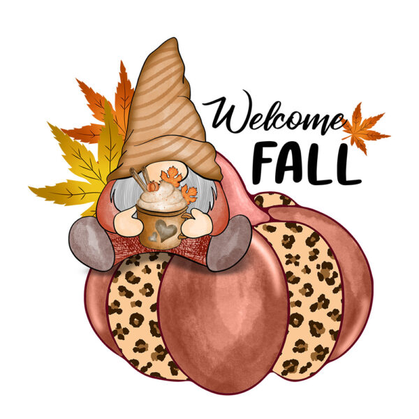 Wholesale Golden Autumn Pumpkin T-shirt Thermal Transfer Hot Stamping