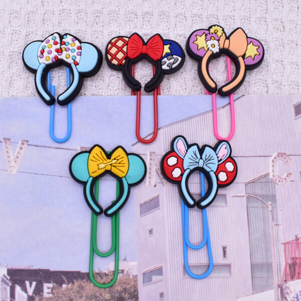 Wholesale Random 50pcs Creative Gift Student Paper Clip Bookmark OLY Exclusive