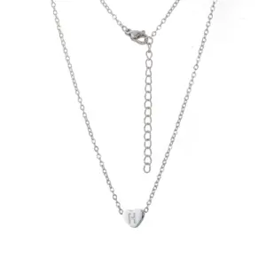 Steel Heart Necklace / H