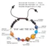 Fashion Star Natural Stone Handmade Bracelets 1 Piece