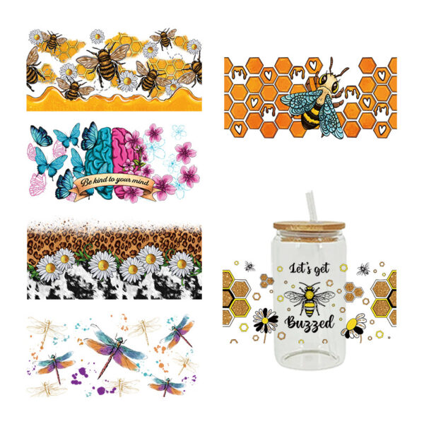 oly-71dc69c73690f48df6ccb73959a0c477 Wholesale UV transfer sticker glass crystal label Crystal sticker cross-border special sticker for 16oz glass cup 23cmX11cm