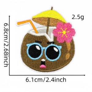 Summer cloth stickers 9#