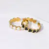 Wholesale PVD Coated Real Gold Plated 18K Gold Heart Shape 304 Stainless Steel Modern Style Simple Style Waterproof Non Tarnish Open Rings