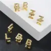 1 Piece Fashion Letter Brass Copper Earrings