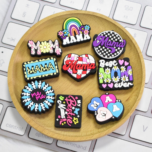 oly-721fa4d7df222b6a4c0597079ef96ecd Wholesale Random 100pcs I Love Mom Mother's Day Beaded Beads