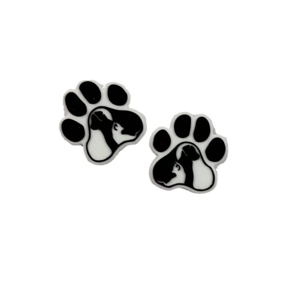 Wholesale Amazon's Best-selling Dog Paw Series Cartoon Burnt Beads Handmade DIY Silicone Loose Beads Factory