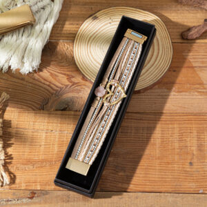 Gift box-khaki / PU leather