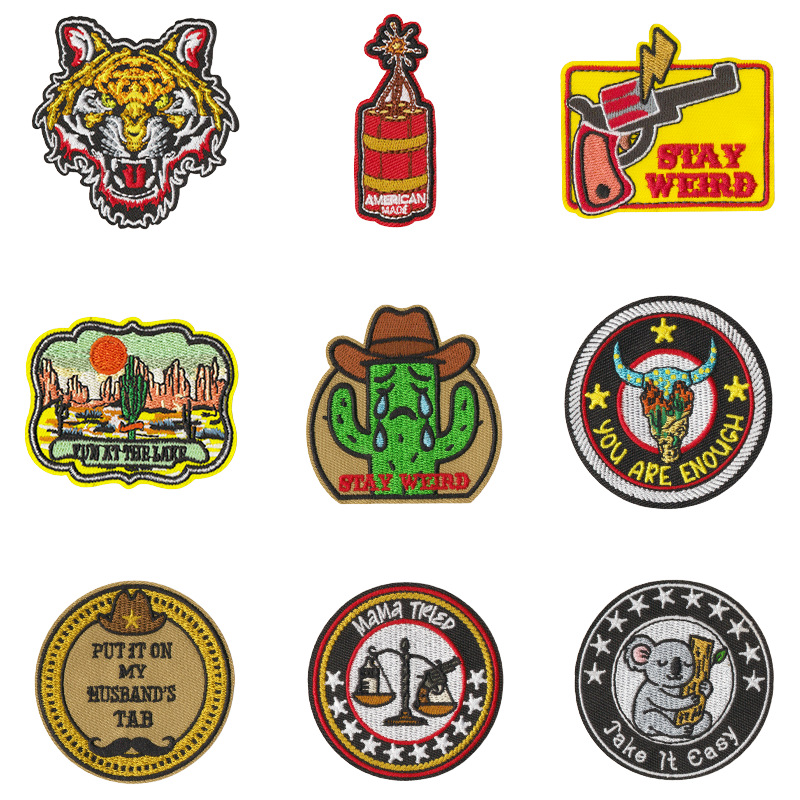 Wholesale Western Cowboy Series Patchwork