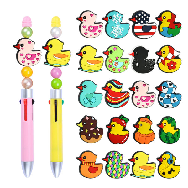 Wholesale Cartoon duck beaded