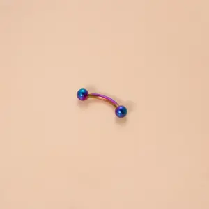 Eyebrow Nails-Colorful / 6mm