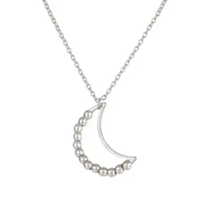 Moon Necklace (Silver)